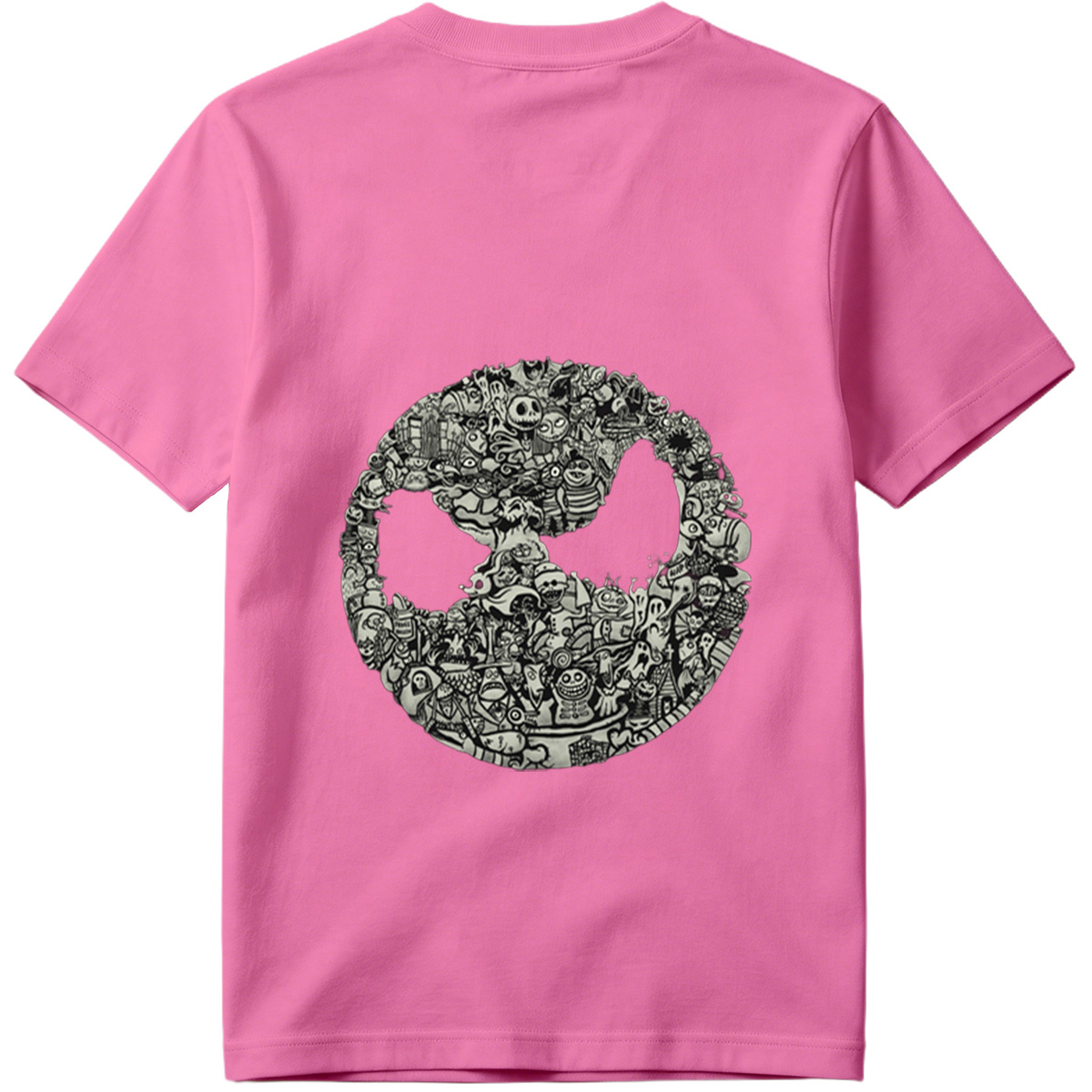 Tim Burton's Nightmare Before Christmas Character Collage - Tee
