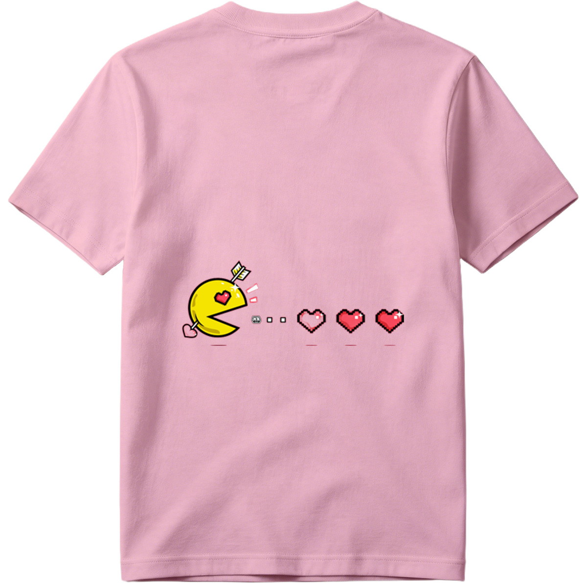 Pac-Man Loves Hearts - Tee