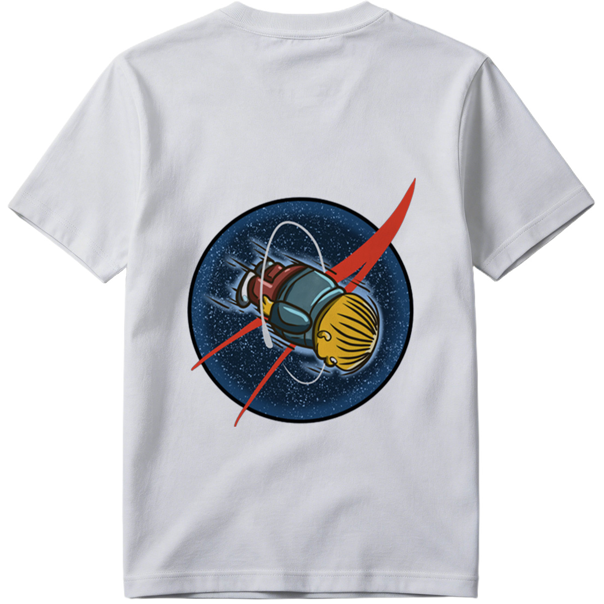 Space Adventure with a Robot Astronaut - Tee