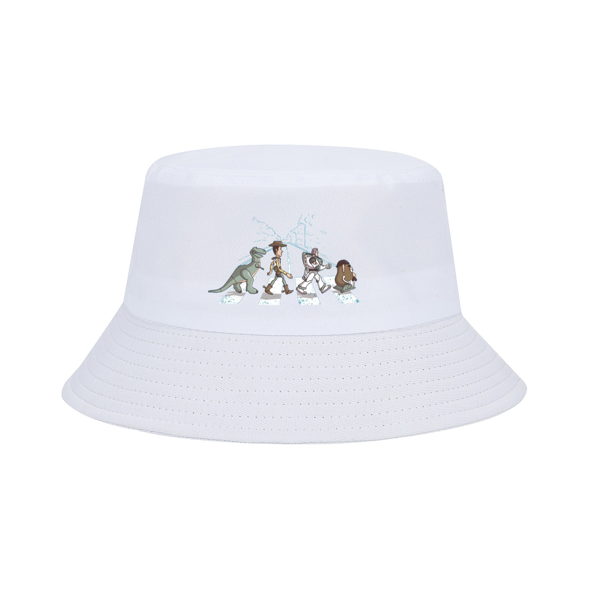 Toy Story Characters Crossing the Street - Fisherman's Hat