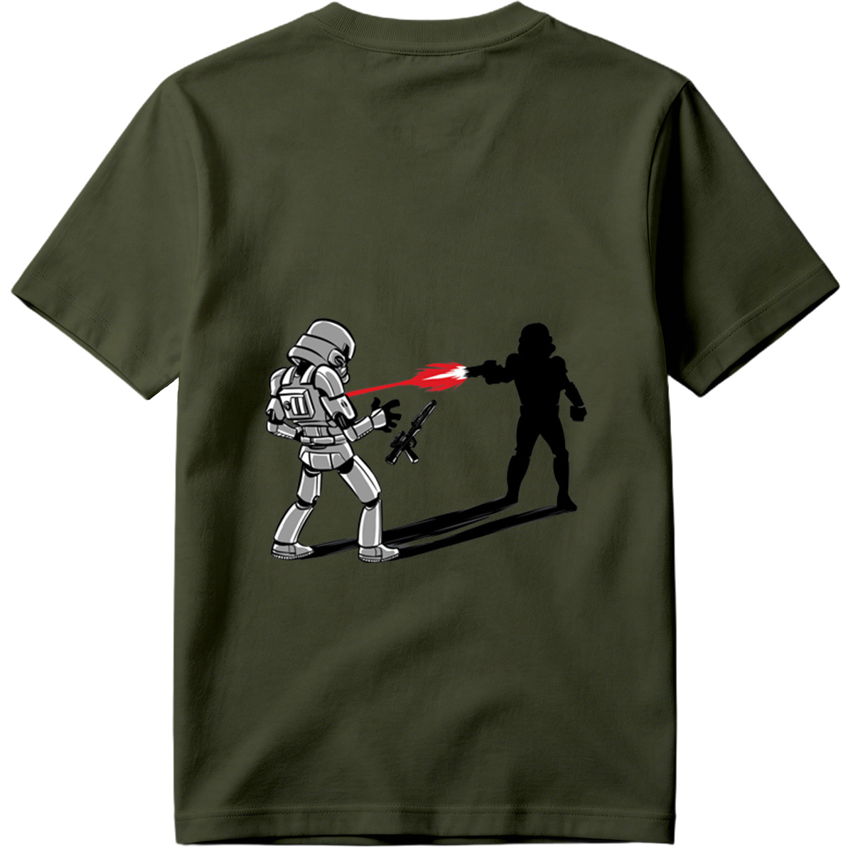 Star Wars: Stormtrooper vs. Dark Silhouette - Tee