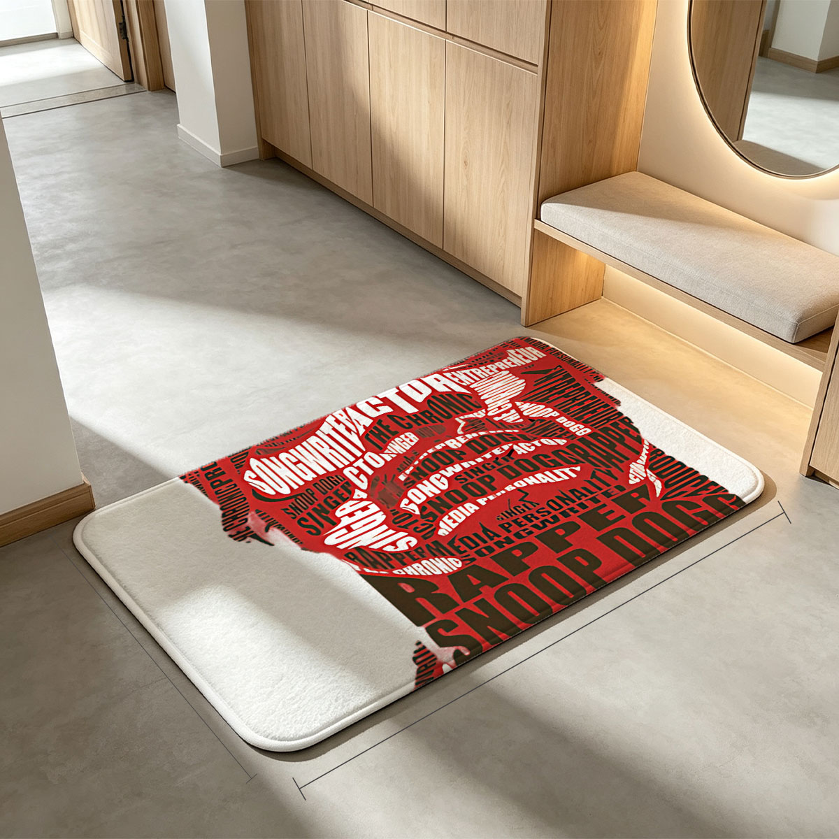 Snoop Dogg: Rapper, Singer, Actor, Producer, Songwriter, Media Personality - Flannel floor mat
