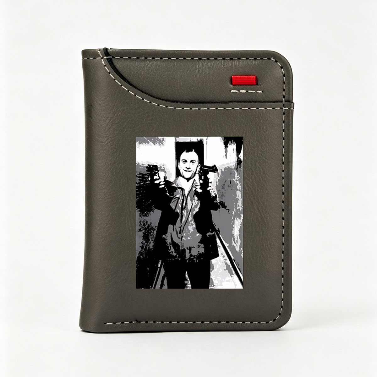 Joker with Guns, Dark Comedy Villain, Batman Universe Character - Vertical Style Wallet