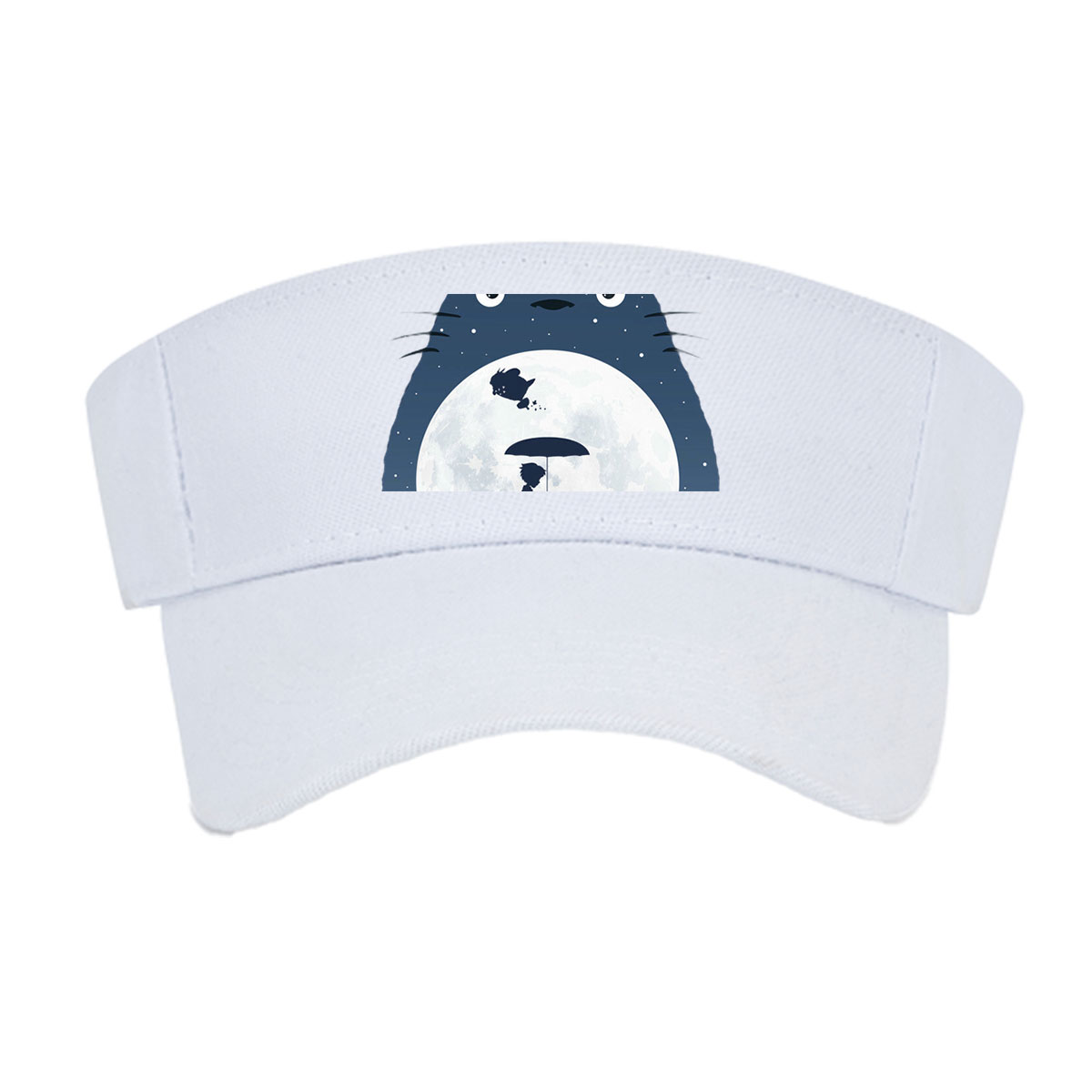 Totoro, Satsuki, and Mei under the Moonlight -  Visor cap