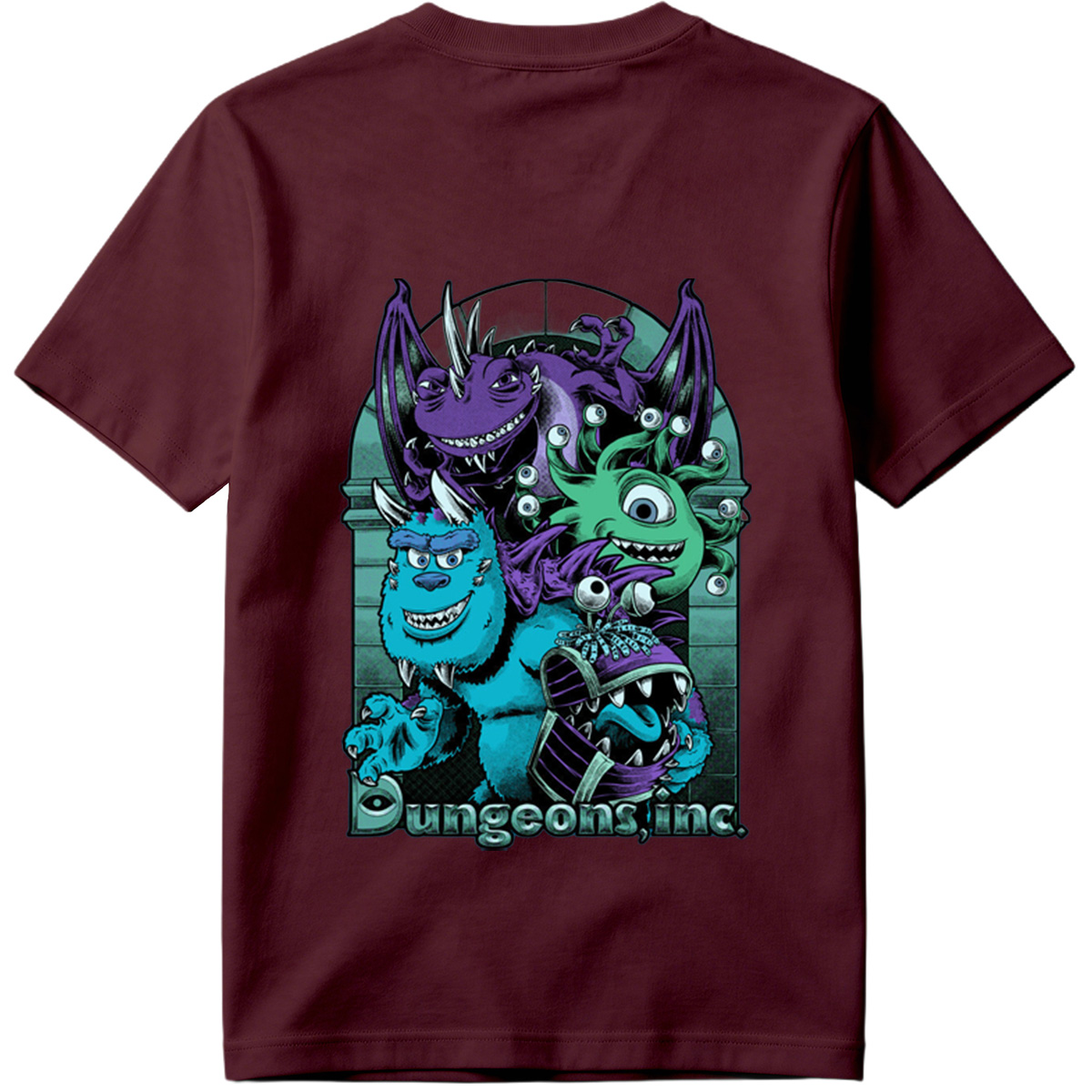Dungeons, Inc. - Sulley, Mike, and Monsters - Tee