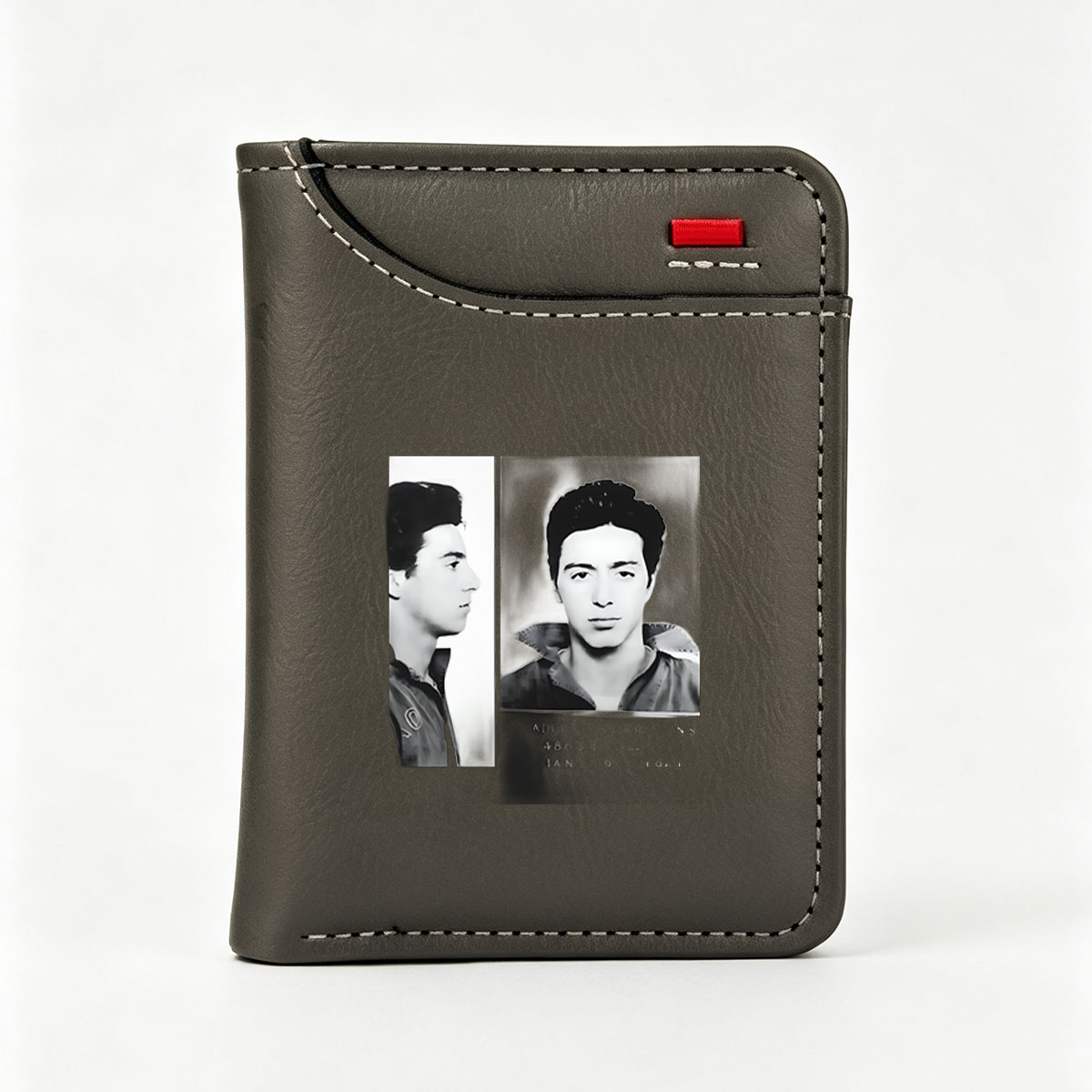 Mugshot of a man, Adult Corr Ins, Jan 9, 1961 - Vertical Style Wallet