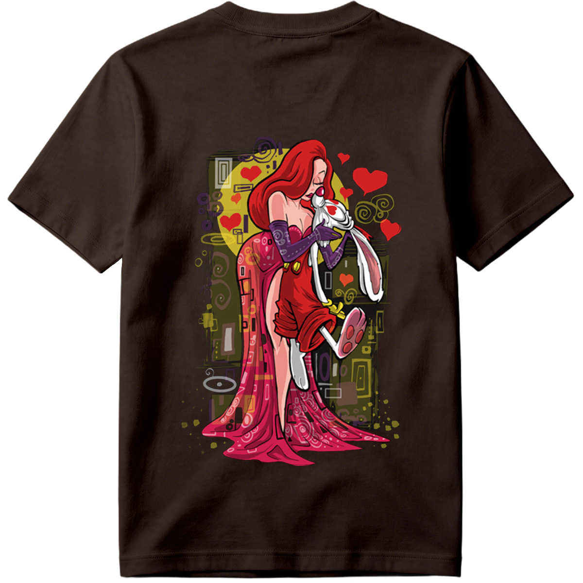 Lucky Luke: Red Haired Woman and White Rabbit - Tee