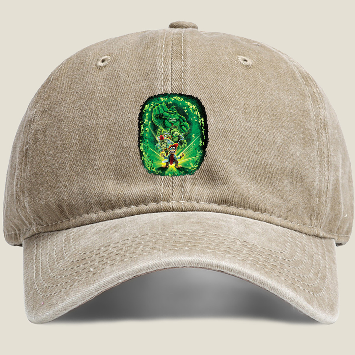 Donkey Kong: King K. Rool's Revenge - Washed Denim - Baseball Cap
