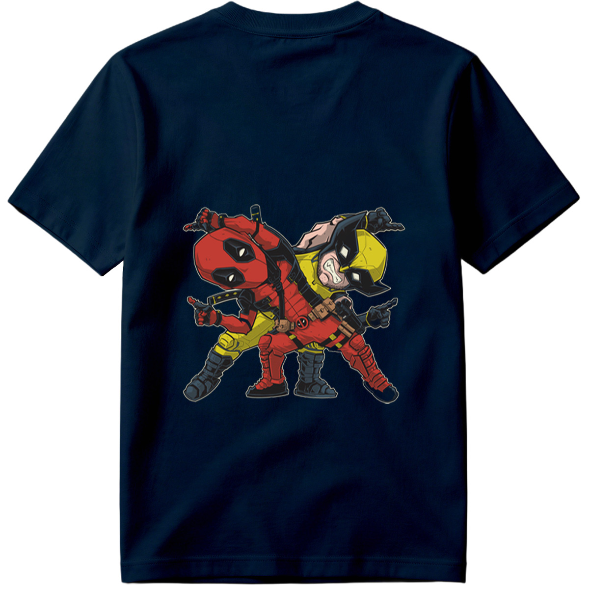 Deadpool and Wolverine Chibi Art - Tee