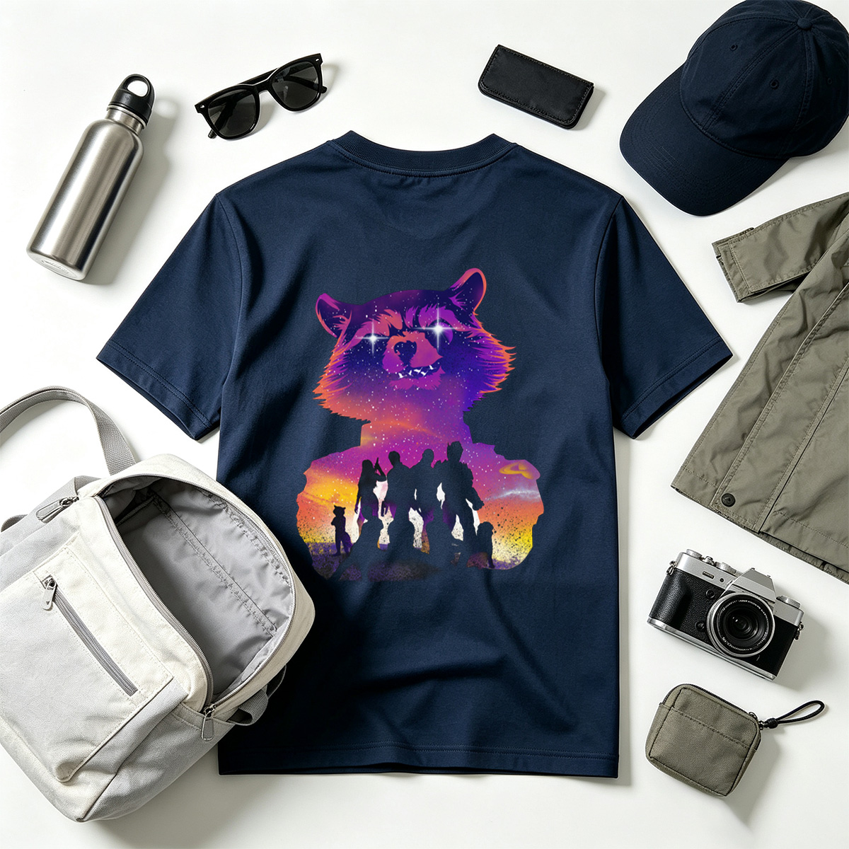 Guardians of the Galaxy: Rocket Raccoon and the Team - Tee