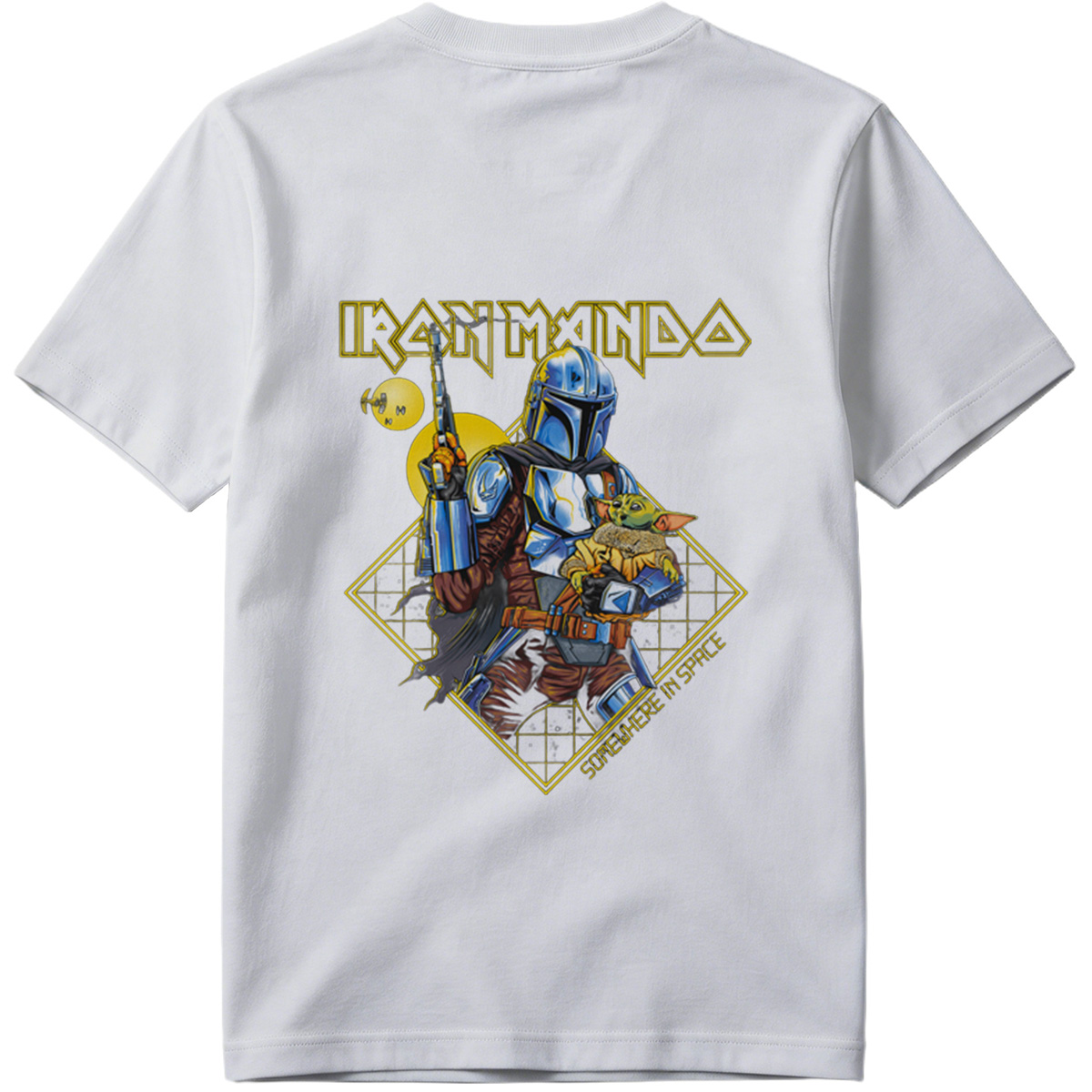 Iron Mando: The Mandalorian and Grogu in Space - Tee