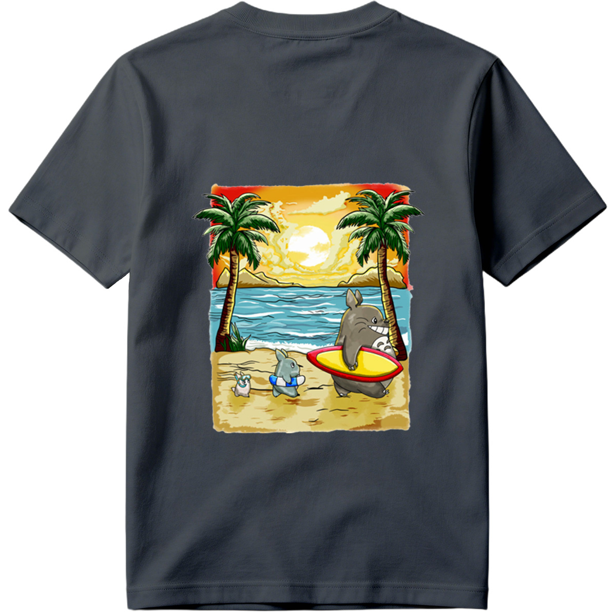 Pokémon: Slowpoke and Friends at the Beach - Tee