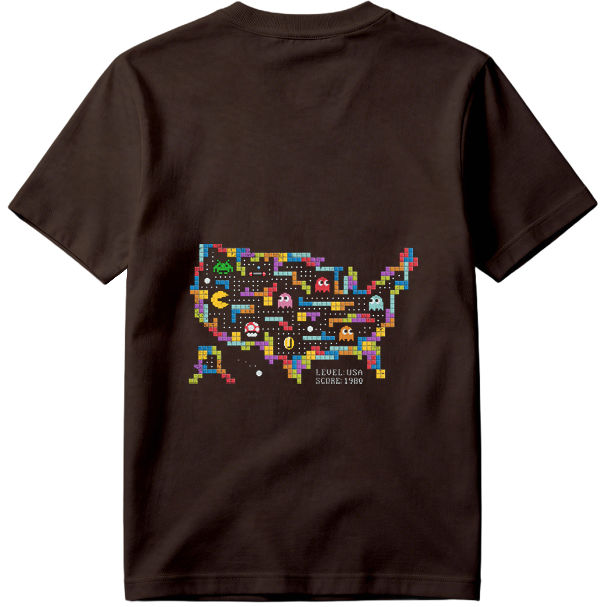 Pac-Man USA Map Adventure - Tee