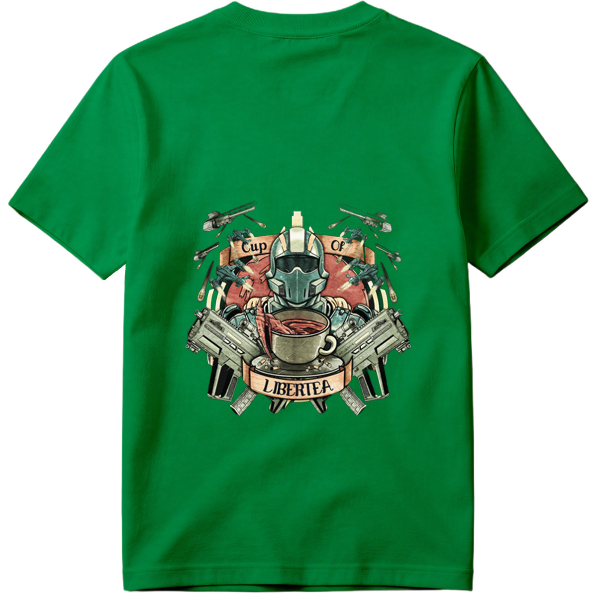 Cup of LiberteA: The Armored Tea Master - Tee