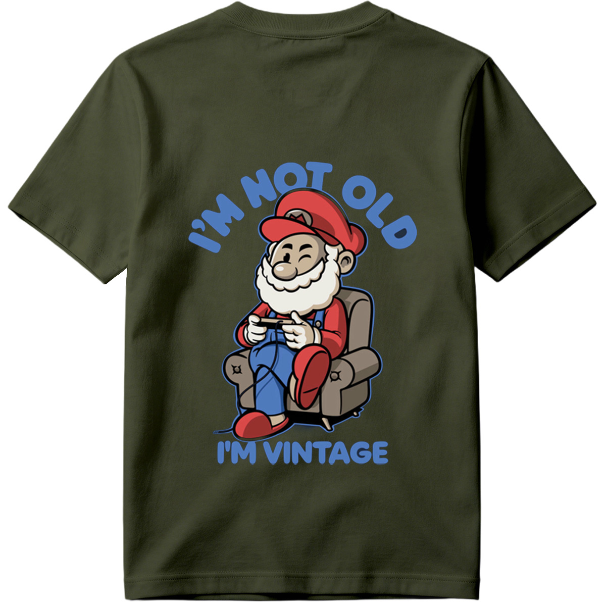 Mario: I'm Not Old, I'm Vintage - Tee