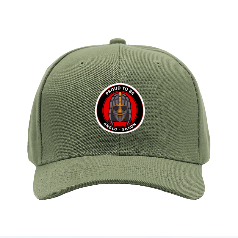 1pc New Baseball Cap with Anglo-Saxon Warrior Helmet Print and 
