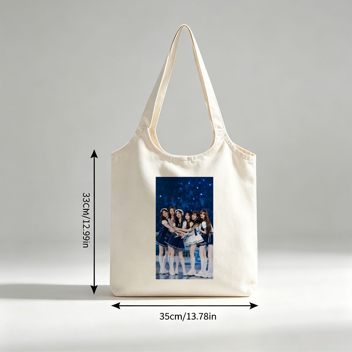 IVE in Sailor Outfits on Stage at Concert Performance - Canvas shoulder bags/