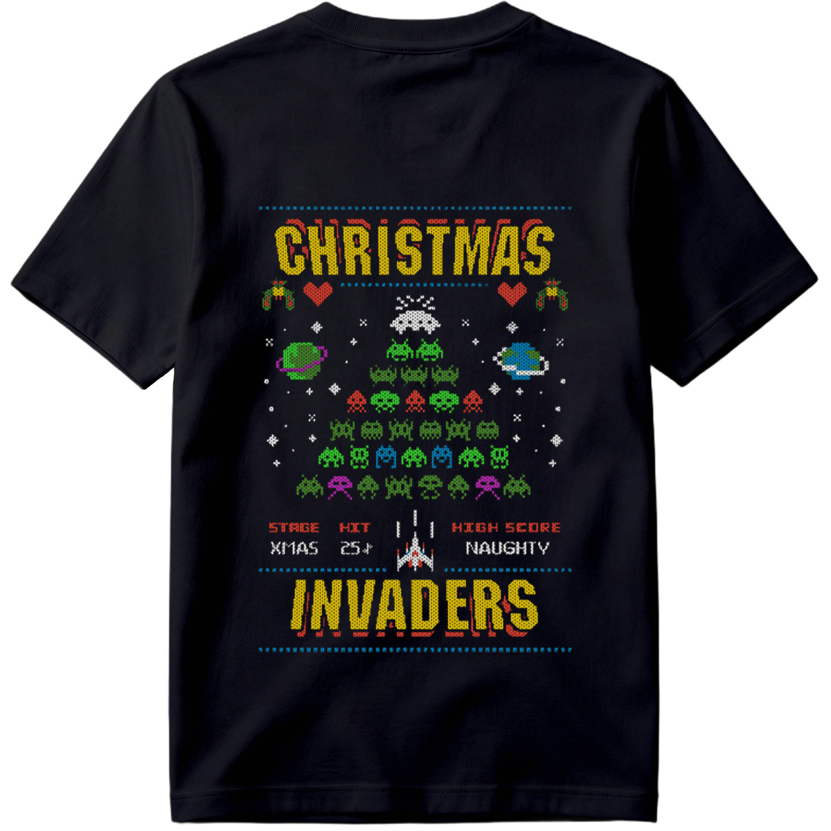 Christmas Invaders: Space Aliens and Holiday Fun - Tee