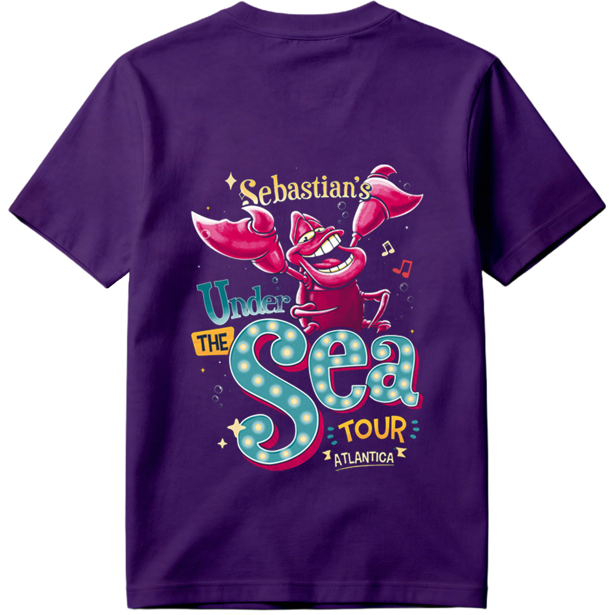 Sebastian's Under the Sea Tour Atlantica - Tee