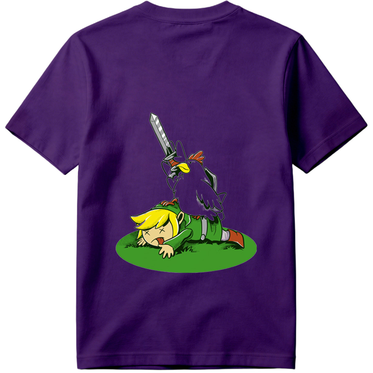 Link and Chicken Warrior - Tee