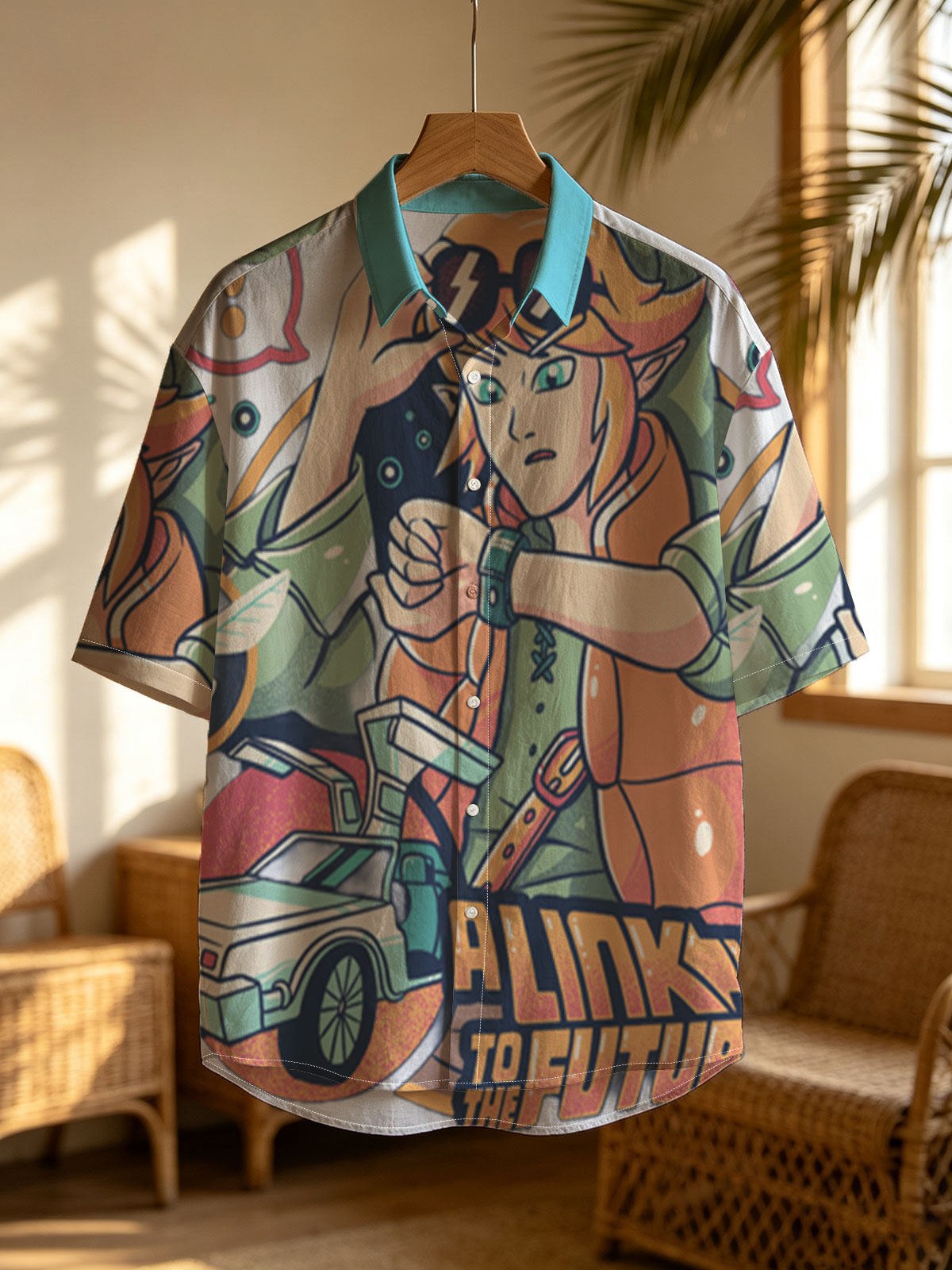 A Link to the Future: Zelda Meets Back to the Future -  Shirt