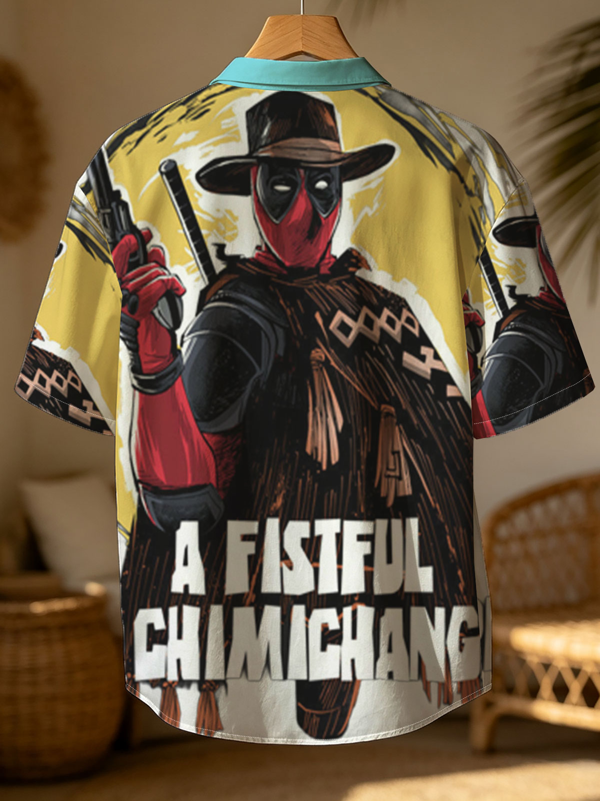 Deadpool in Cowboy Outfit with 