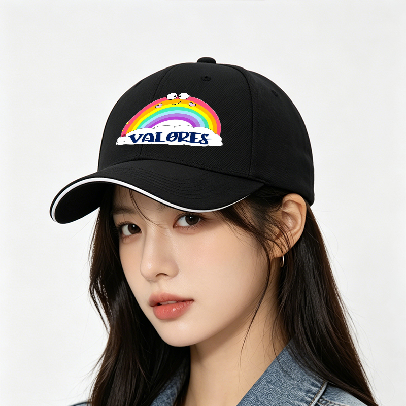Unisex Classic Sandwich Hat with Rainbow and 