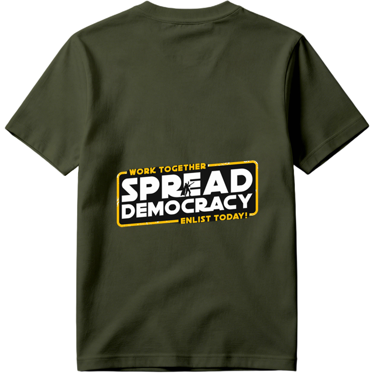 Star Wars: Spread Democracy – Enlist Today! - Tee
