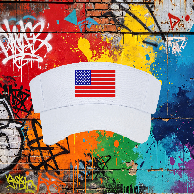 Unisex Classic Mesh Cap with American Flag Print - Lightweight Breathable Sun Hat for Outdoor Activities, Perfect for Adults Seeking Patriotic Style and Comfort in Summer, Hiking, Fishing, and Casual Wear