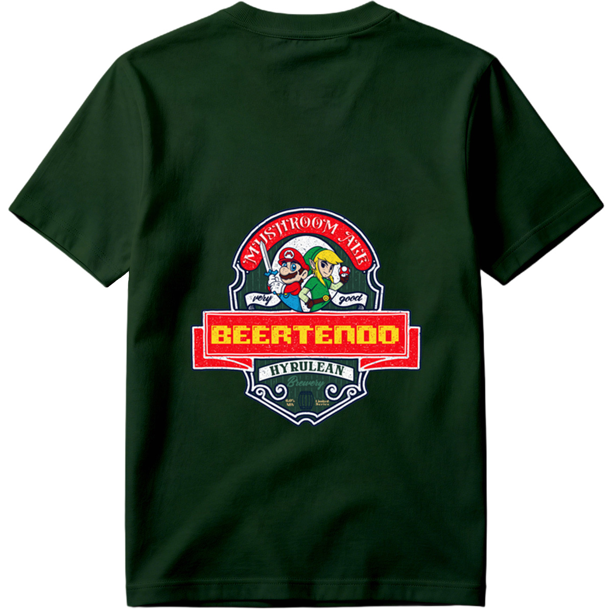 Beertendo: Mario & Link Mushroom Ale - Tee