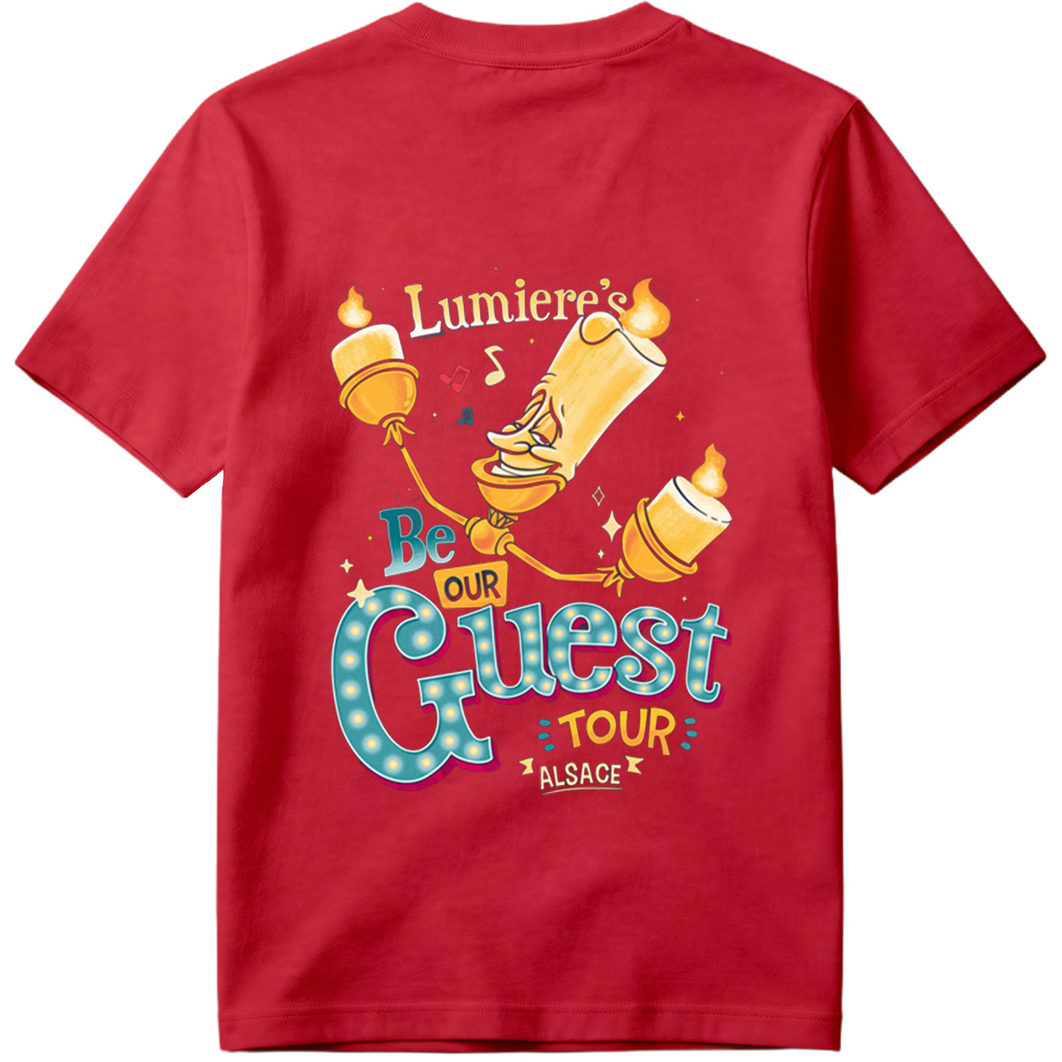 Lumiere's Be Our Guest Tour Alsace - Tee