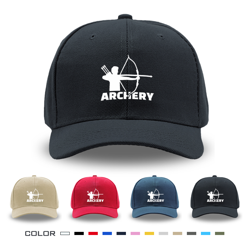 1pc New Baseball Cap with Archery Print and Bold Lettering Unisex Adjustable Hat for Outdoor Sports and Casual Wear Suitable for Adults Who Love Adventure and Active Lifestyle