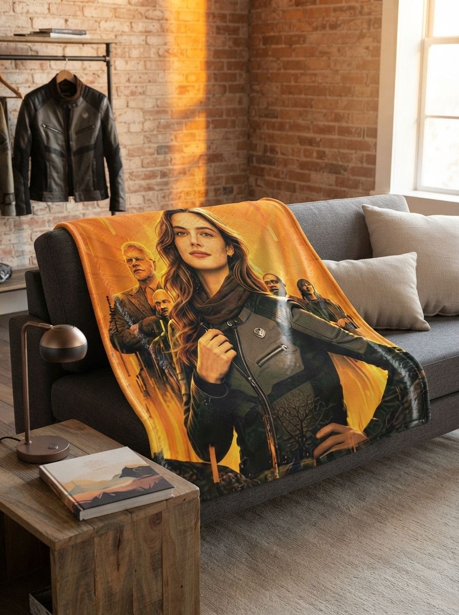 Custom Photo Flannel Throw Blanket Personalized Portrait Fleece Cover Anti Pilling Cozy Bed Sofa Wrap Ideal Unique Gift