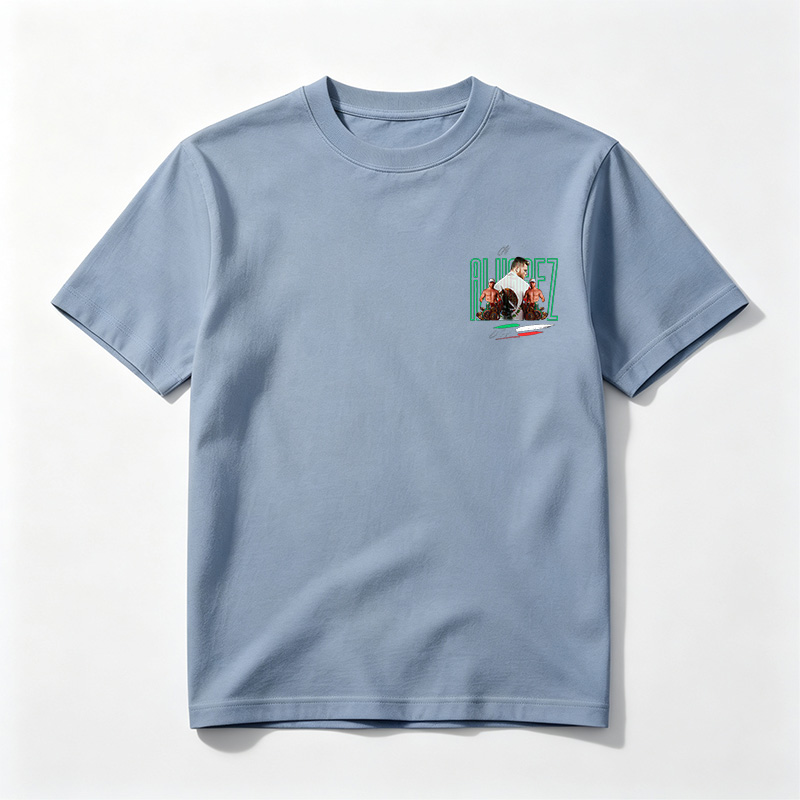 Canelo Alvarez: Mexican Boxing Champion with WBC and WBA Belts - Tee