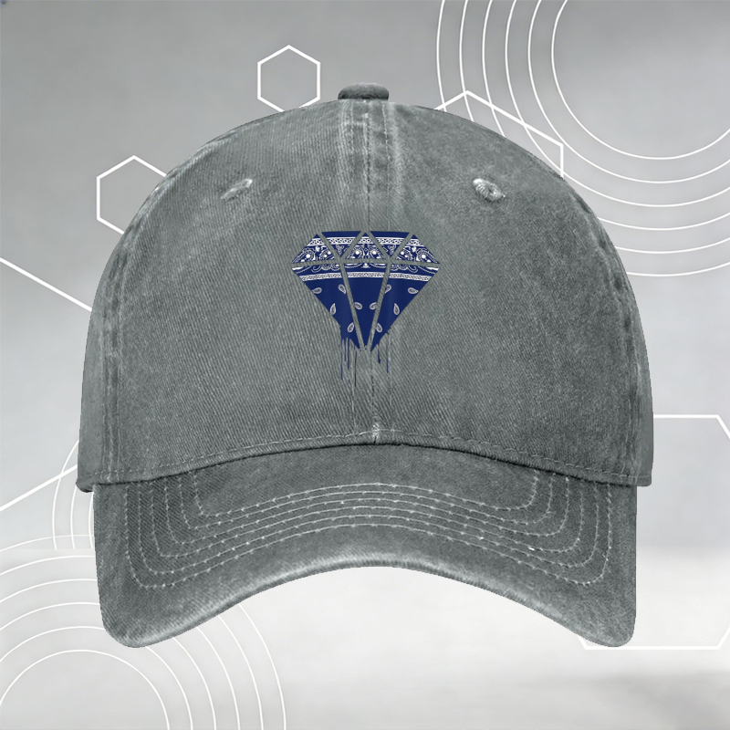 New Baseball Cap with Cute Sleeping Raccoon Print 