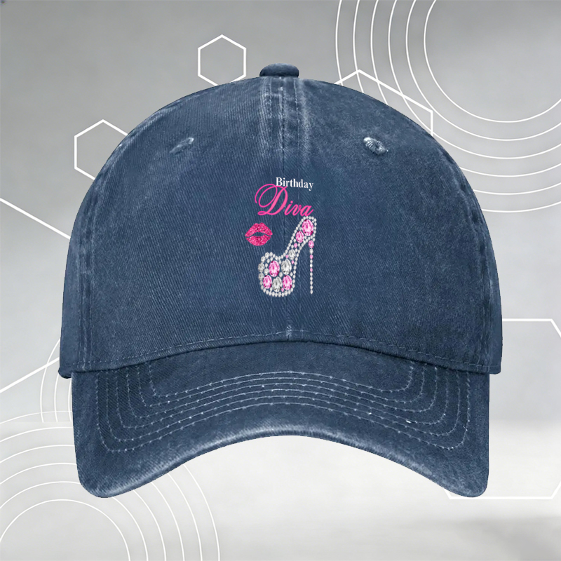New Baseball Cap with Cute Sleeping Chihuahua Print 