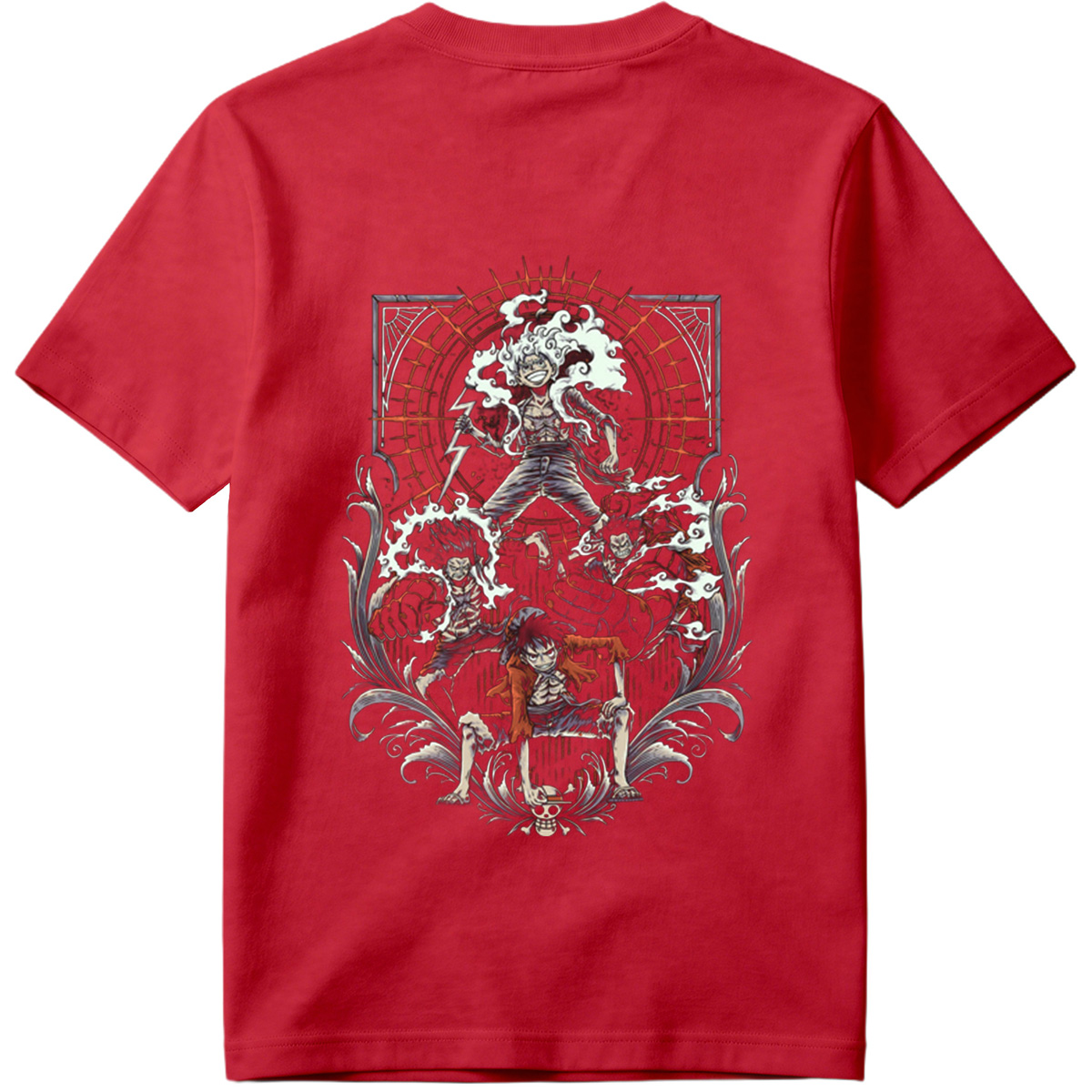 One Piece: Luffy, Zoro, Sanji, and Whitebeard - Tee