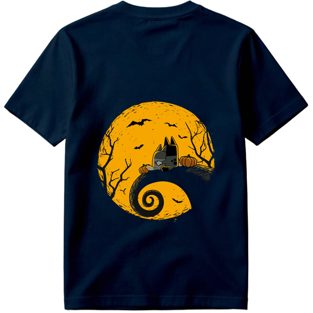Pusheen the Cat Halloween Moon - Tee