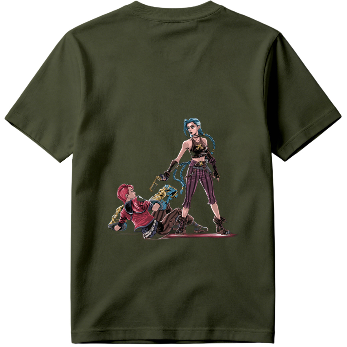 Jinx and Vi from League of Legends - Tee
