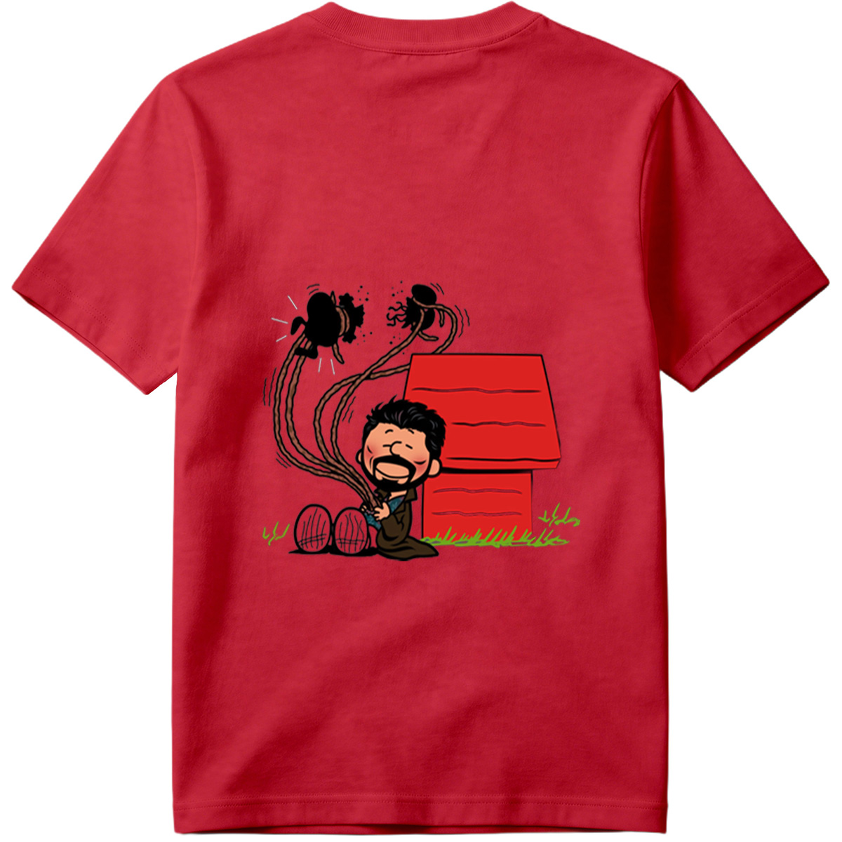 The Octopus Man and the Red House - Tee