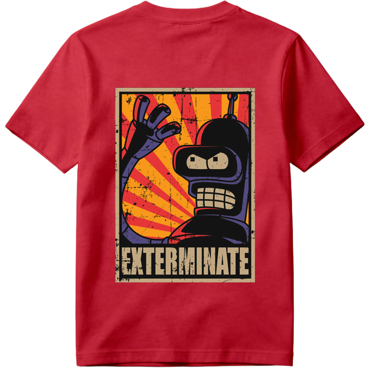 Futurama: Bender Exterminate Poster - Tee