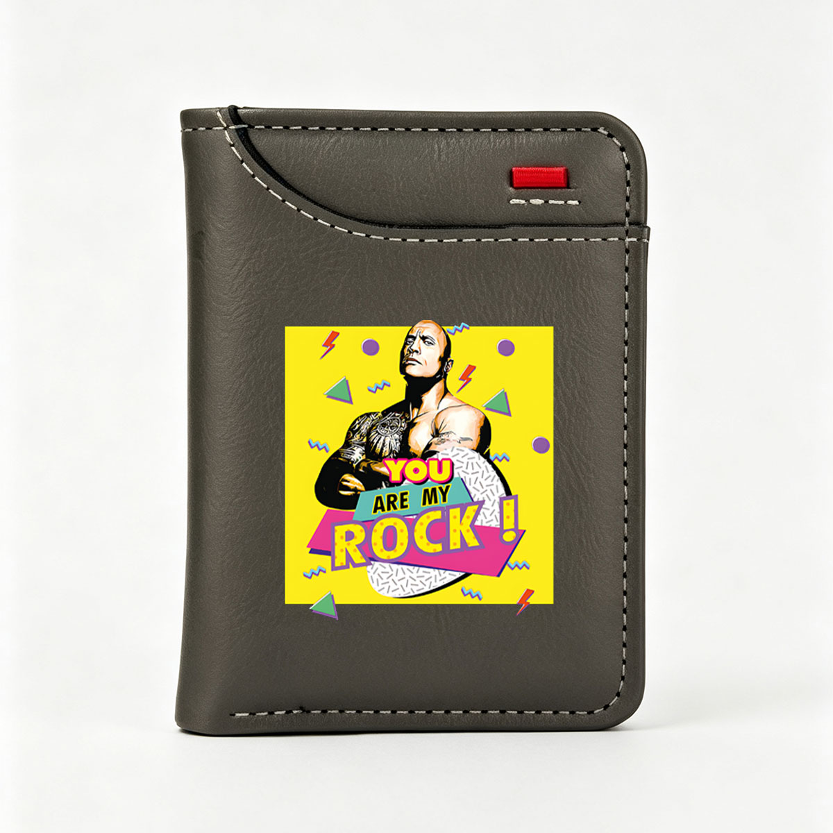 Dwayne Johnson You Are My Rock! - Vertical Style Wallet