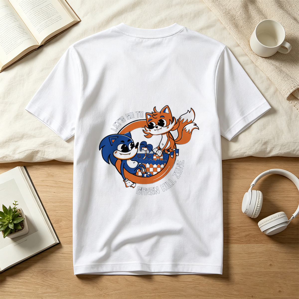 Sonic and Tails: Green Hill Zone Adventure - Tee