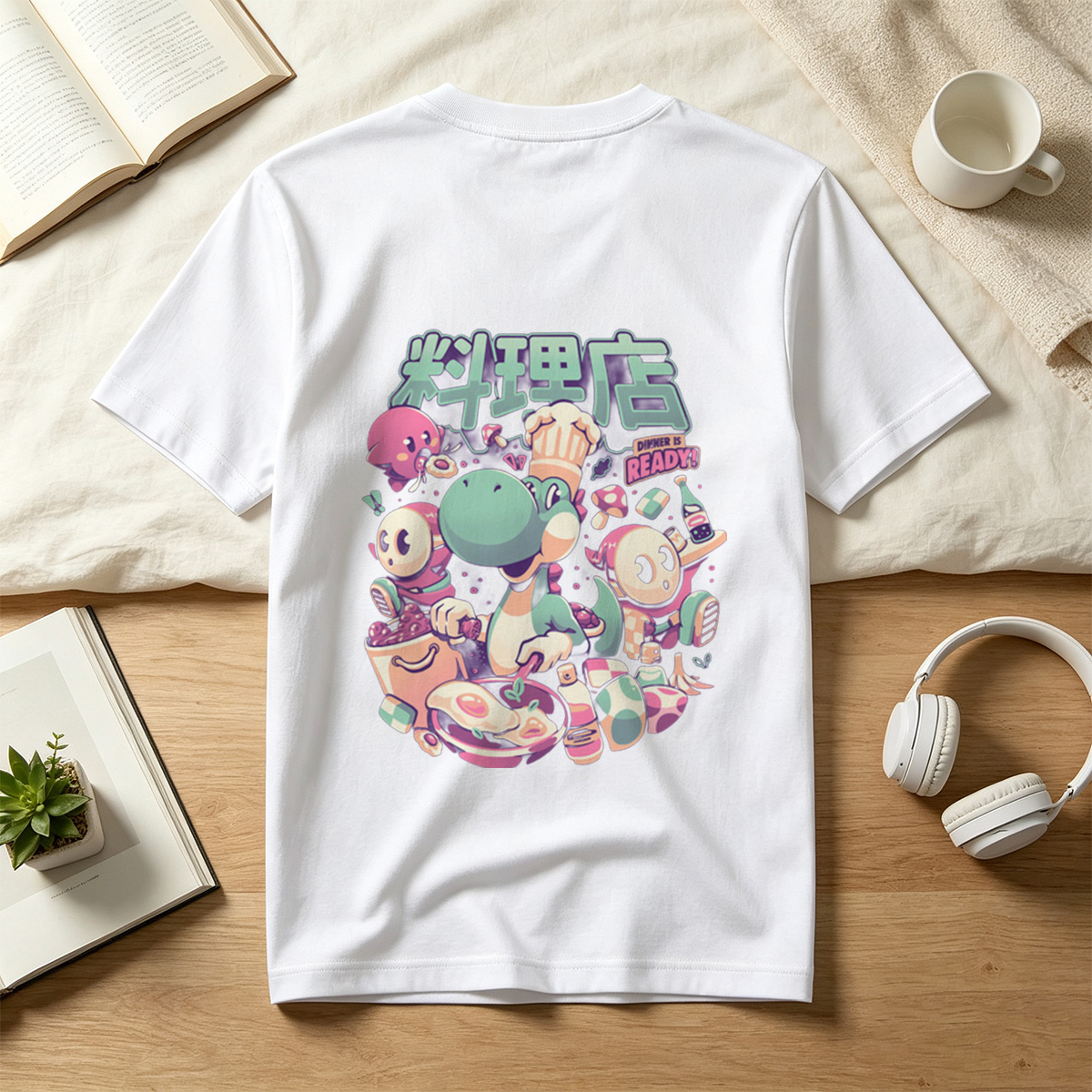 Yoshi's Cooking Crew: Dinner is Ready! - Tee