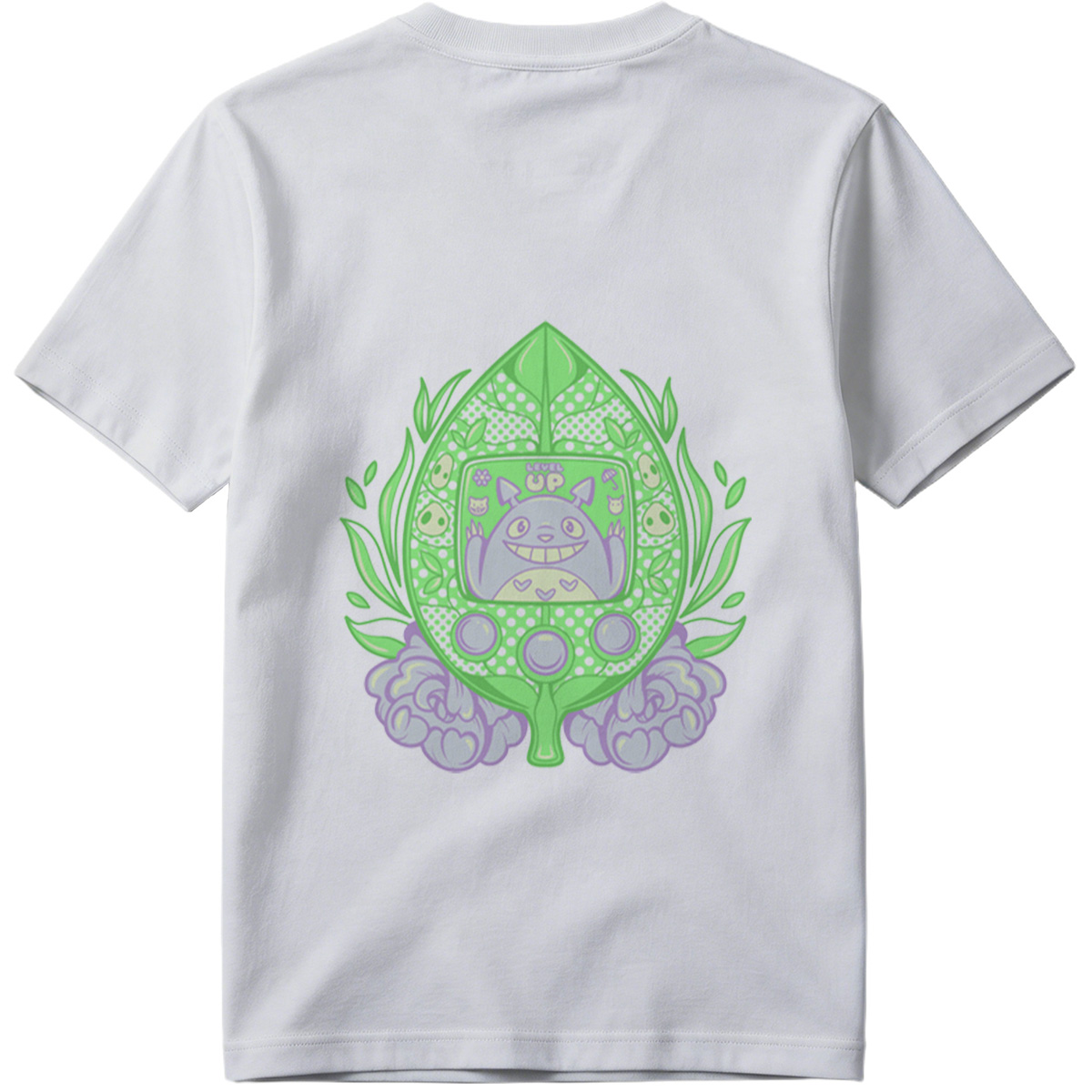Totoro Tamagotchi Level Up - Tee