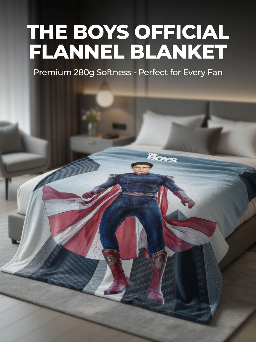 Custom Face Superhero Photo Blanket Personalized Flannel Fleece Throw Lightweight Warm Bed Sofa Gift for Him and Fans