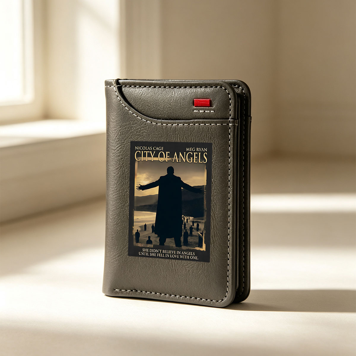 City of Angels: Nicolas Cage, Meg Ryan - A Story of Love and Faith - Vertical Style Wallet