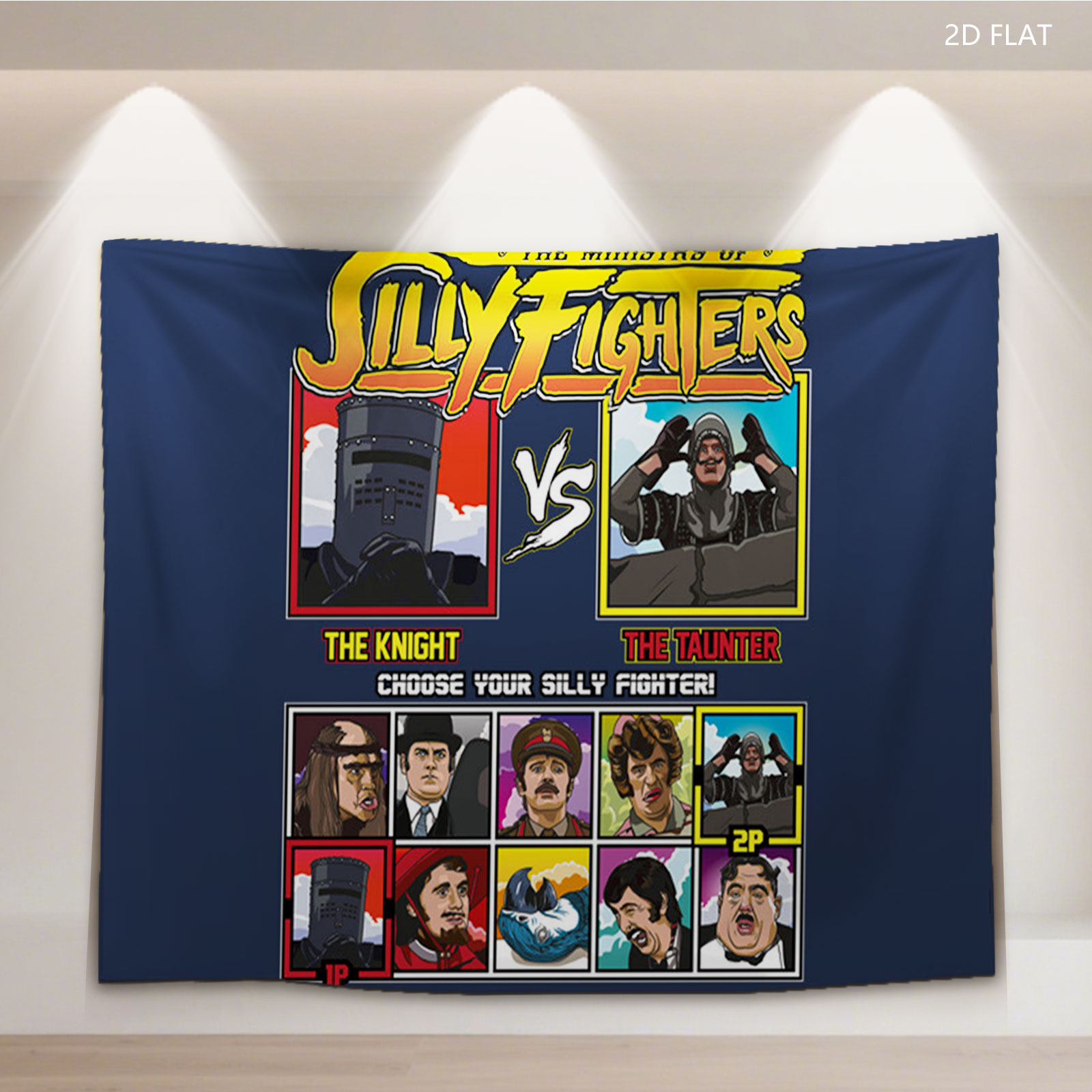 Silly Fighters: The Knight vs The Taunter - Choose Your Silly Fighter! - Tapestry