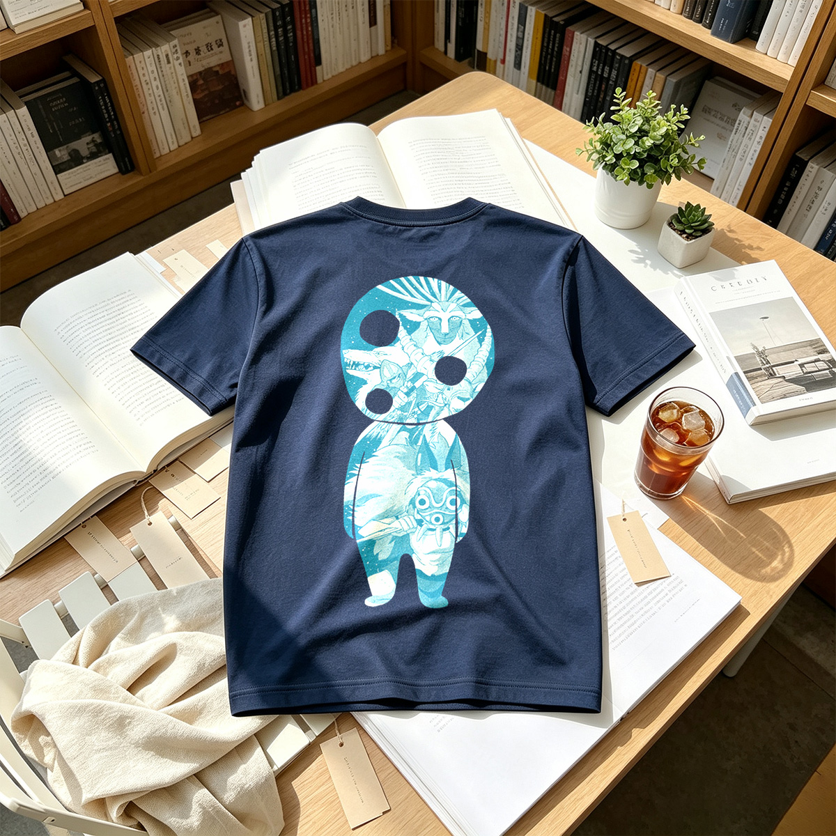 Princess Mononoke: San and Moro in KAWS Style - Tee