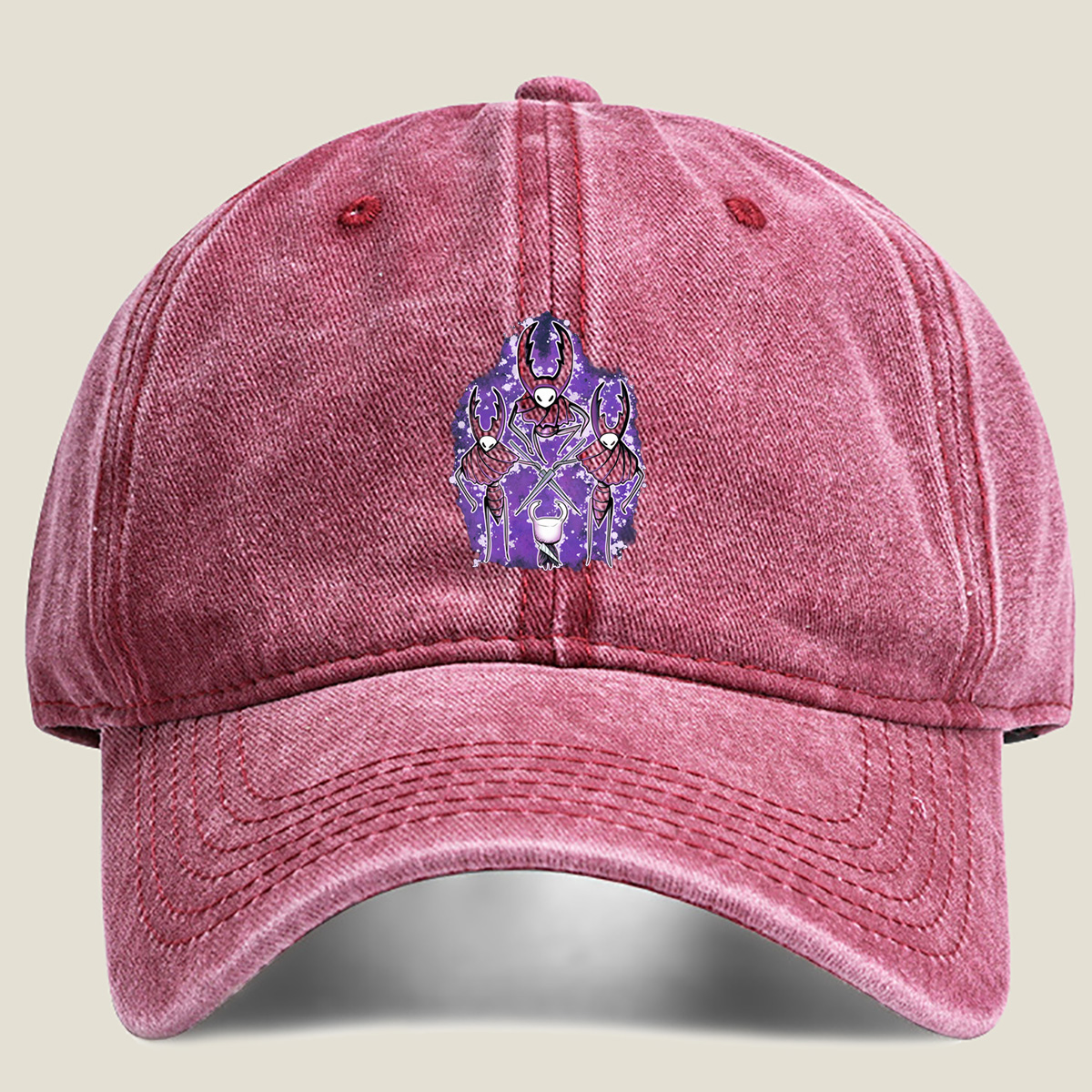 Hollow Knight: Three Sisters - Washed Denim - Baseball Cap